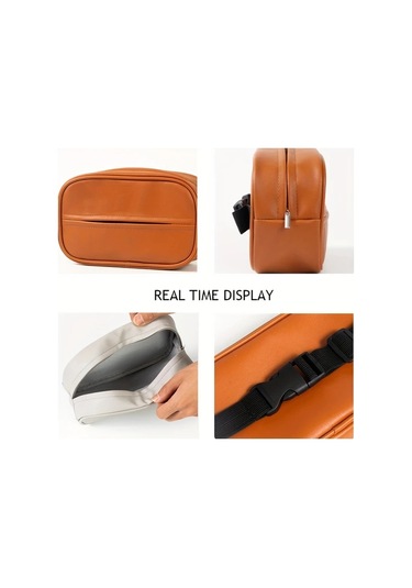 Hightower Araç Arka Koltuk Pu Deri Mendil Tutucu, Evrensel Kağıt Saklama Organizörü A-brown A-kahverengi