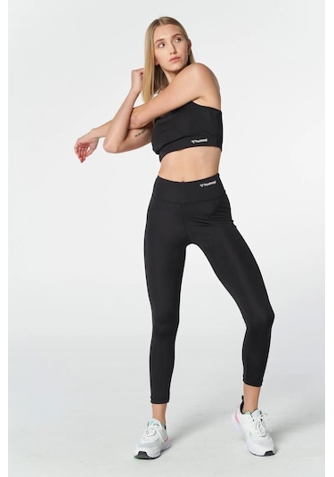 Hummel T-mt Active High Waist 7/8 931763-2001 Siyah Kadın Tayt 001