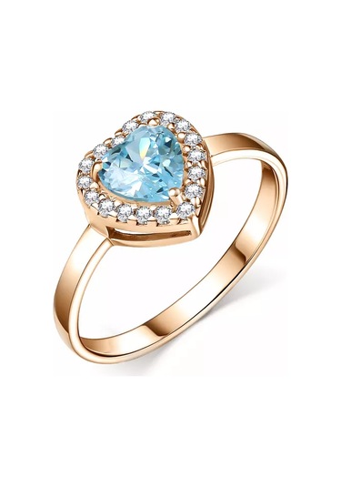 Gold Plaza Jewelry 925 Ayar Gümüş Çocuk Kalp Yüzüğü 199587305 Altın Rengi