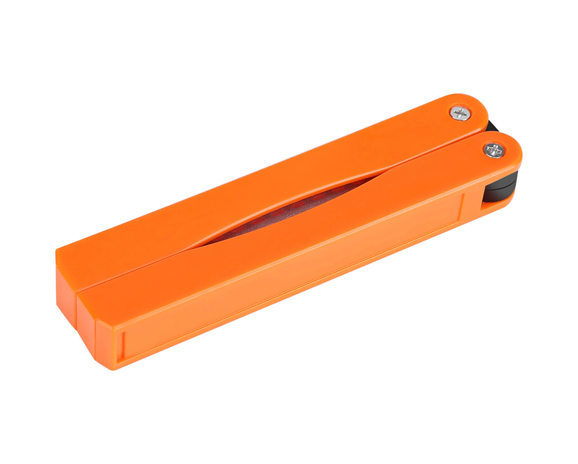 Hangfox Dinamit Taşlı Çift Taraflı 400/600 Gıda Aletleri, Makas, Bıçak Sıvama Aleti - Plastik Katlanabilir Kılıf İle Taşınabilir Dış Kullanım Sarı