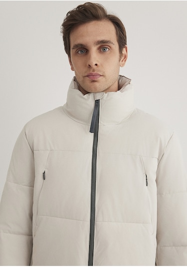 Mavi - Su İtici Primaloft Bej Mont 0110462-70144 Gri