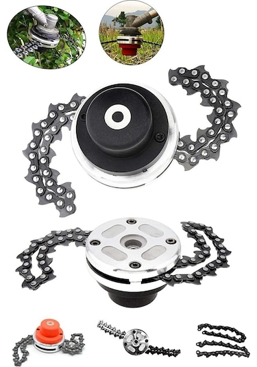 Stanvolt Universal Motorlu Tırpan Metal Başlık Zincirli