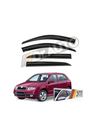 Skoda Fabia Hb 2001-2008 Cam Rüzgarlığı 4lü