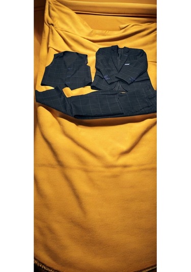 Çocuk Takım Elbise 3 Parça Renkli