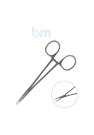 Küçük Sütür İğne Tutucu 4.7inç Gri 12.7cm Eğitim Aleti