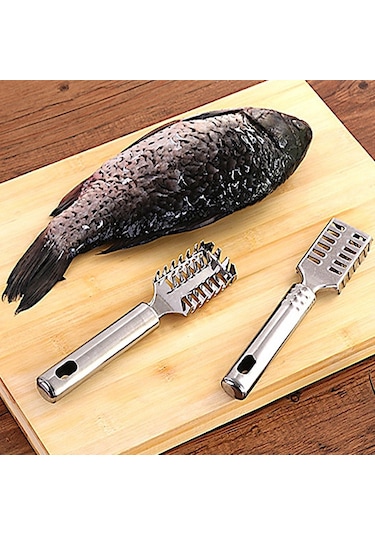 MSO Paslanmaz Çelik Balık Pulu Temizleme Aparatı