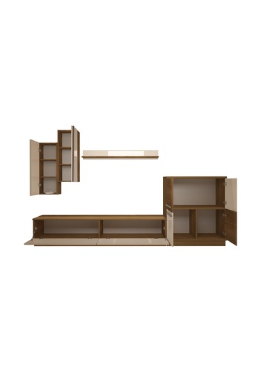 Decoraktiv Eko 6b Mdf Std Tv Ünitesi Tv Sehpası Pera - Beyaz