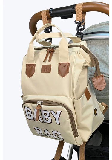 Monaco Baby Bag Baskılı Anne Bebek Bakım Sırt Çantası Çok Renkli