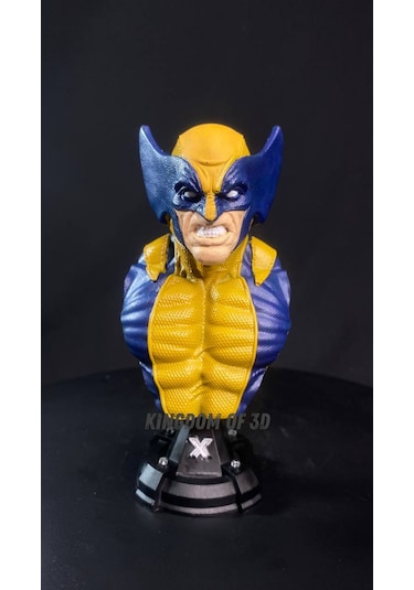 Wolverine Büst, X-men Figür, Marvel Comics, Marvel Heykel