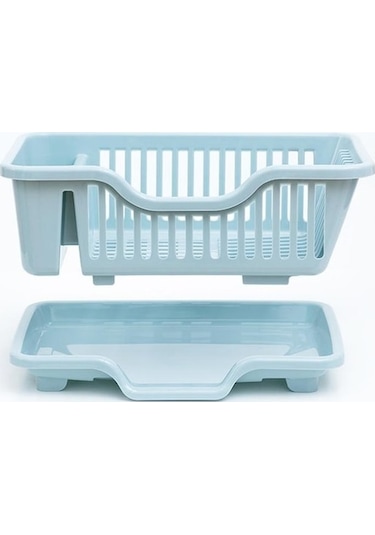 Pazly Beyaz Bulaşık Kurutma Rafı Mutfak Eşyası Drenaj Tahtası Damlalıklı Tezgah Organizatörü Yemek Takımı Depolama Rafı Beyaz Beyaz