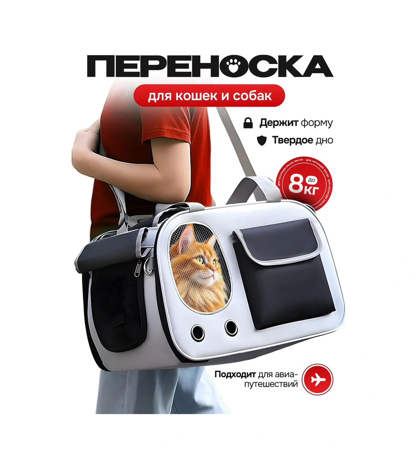 Kotosumka Küçük Irk Kediler Ve Köpekler İçin Taşıma Çantası 437050481