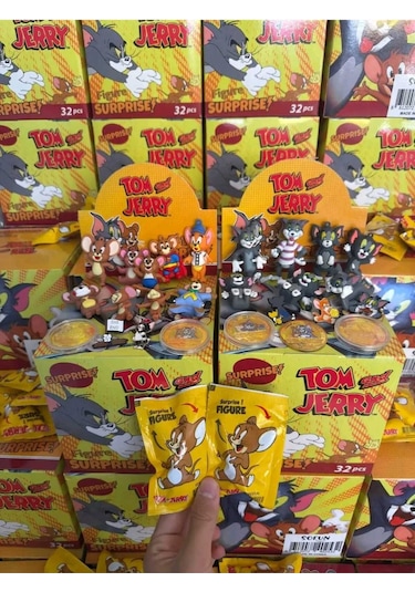 Tom Ve Jery Hediyelik Fiğür Paket 1 Adet