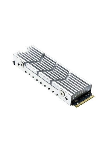 M.2 Ssd 2280 Ps5 Hızlı Soğutma İçin Soğutucu M2 2280 Nvme Katı Hal Sürücüsü Sabit Disk Alüminyum Soğutucu Radyatör Pc Aksesuarları Gümüş