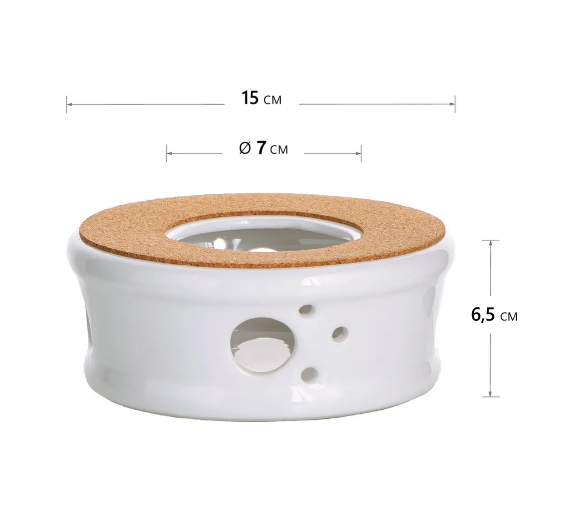 Allbest Seramik Demlik Isıtma Altlığı 391661465 Beyaz