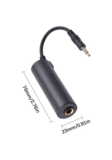 Suofeng İphone/ipad/ipod İçin 3.5mm Gitar Ses Arabirimi Ve Efektör Bağlantı Kablosu