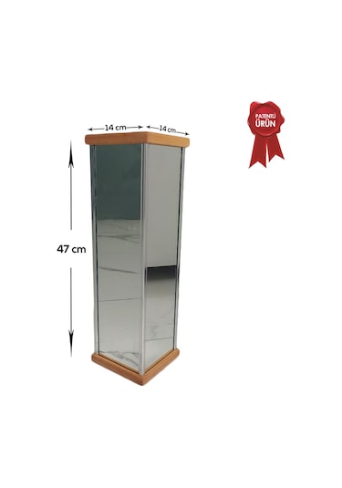 Decorita Vazo - Ayna Kuru Bitki Saksısı
