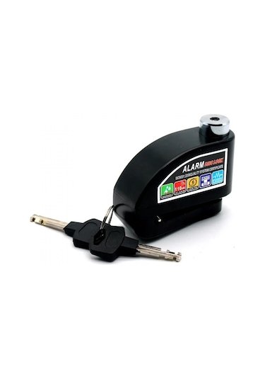 Motosiklet Disk Kilidi Alarmlı Motor Kilidi 110 Db Waterproof Yük