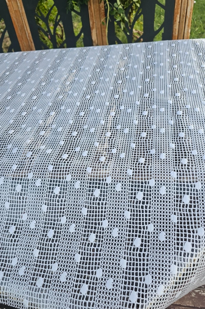 Rona Home Hasır Pvc Deliksiz Şeffaf Kaplama Muşamba Masa Örtüsü Beyaz Kolay Silinebilir Su Geçirmez Sofra Bezi Beyaz