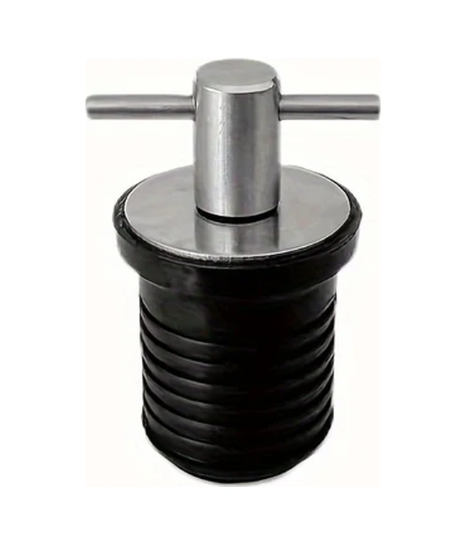 Willowhaven Pirinç 23mm Tekne Su Tıkacı T Tutamaklı Dek Kapama Sıkıştırmalı