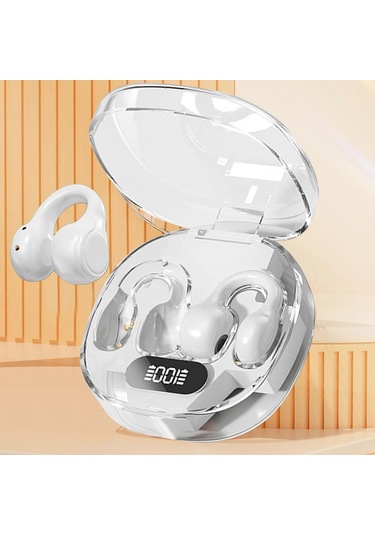 Bluetooth 5.3 Kablosuz Kulaklık Şeffaf Şarj Kutusu Stereo 0003