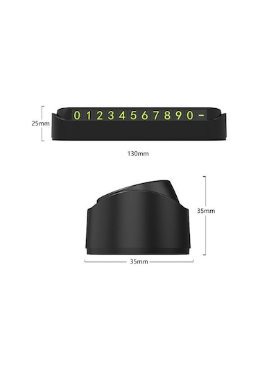 Tata Marina Uyumlu Parkmatik Numaratör Cam Önü Aç Kapa Telefon Numarası Tf1017