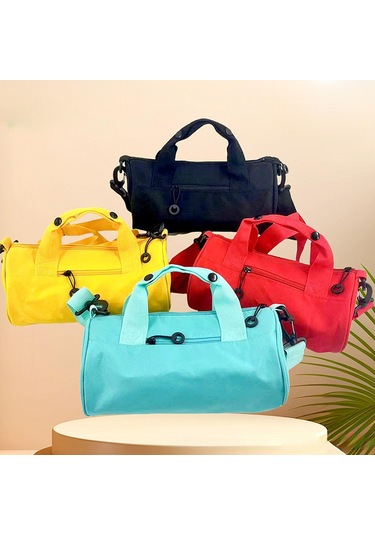 Homyl Dans Çantası Spor Çocuk Doğum Günü Hediyesi Jimnastik Sarı