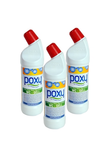 Poxy Wc Temizleyici Jel 3 x 1 L