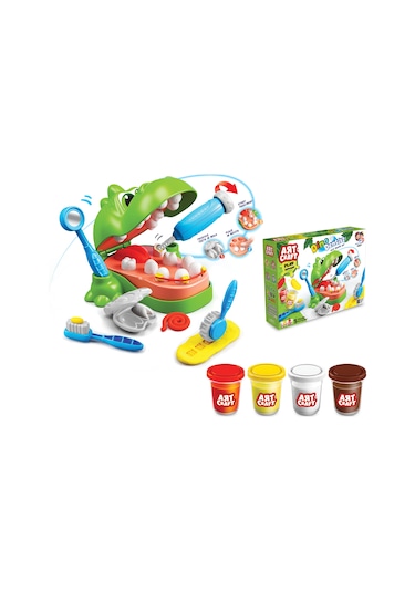 Fen Toys Art Craft Dino Dişçi Hamur Set 3677
