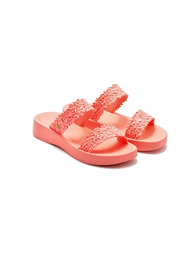 Zaxy Primavera Slide Kadın Terlik Pembe 35/40 Siyah