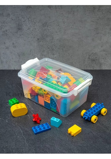 Al'ternativa Kapaklı Saklama Kabı 4,5 L 211389832 Beyaz