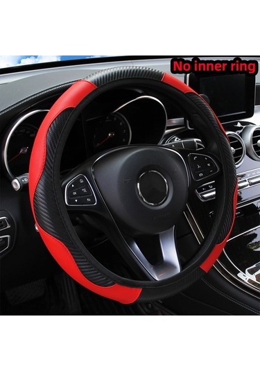 Otomotiv Malzemeleri Direksiyon Kılıfı-15 İnç İçin Uygun İç Halka Olmadan Pu Green Green