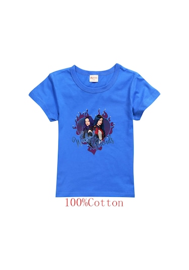 Mınıso Çocuk Karikatür Baskılı T-shirt - Erkek Ve Kız Çocuklar İçin Casual Tişörtgri Gri