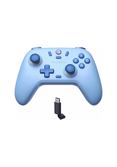 Elmpaly Gamesir T4 Lite Kablosuz Mavi Oyun Kumandası + Kontrolcü, Switch Android İos Uyumlu