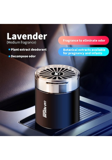 Jeemson Oto Cam Koltuk Aromaterapi: Doğal Bitki Özü İle Koku Giderici, Hava Temizleyici, Uzun Süreli Kokulu Limon Aromalı