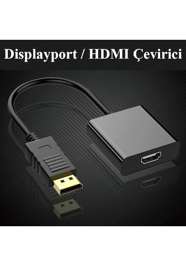 Displayport HDMI Çevirici Adaptör