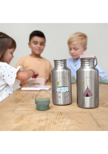 Lassig Adventure Çelik Matara Tipi 500ml Pembe