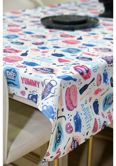 Sufre Sıvı Geçirmez Masa Örtüsü Sofra Bezi Sofra Örtüsü Piknik Örtüsü Turkuaz