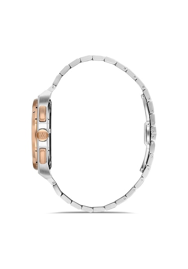 Momentus Men's Time Master Tm345t-02sr Gümüş - Rose Gold