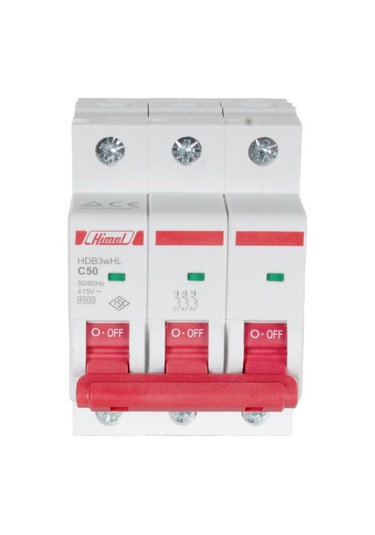 Himel 3x50A 4.5kA C Eğrisi Otomatik Sigorta