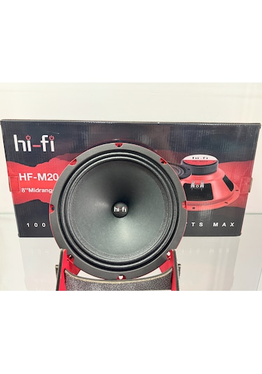 Hifi Midrange Hf M20 Oto Araç Uyumlu 20 Cm Midrange Hoparlör
