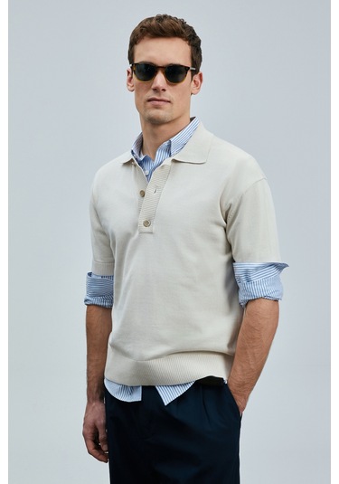 Lufian Erkek Fresh Kazak 111090122 Taş Taş