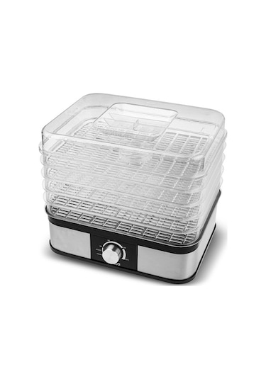 Karaca Meyve, Sebze ve Et Kurutma Makinesi, 5 Raflı, Ayarlanabilir Sıcaklıklı