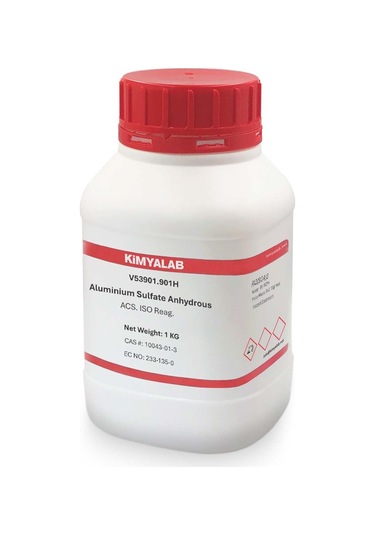 Alüminyum Sülfat %98 Extra Pure - Aluminium Sulfate 1 KG