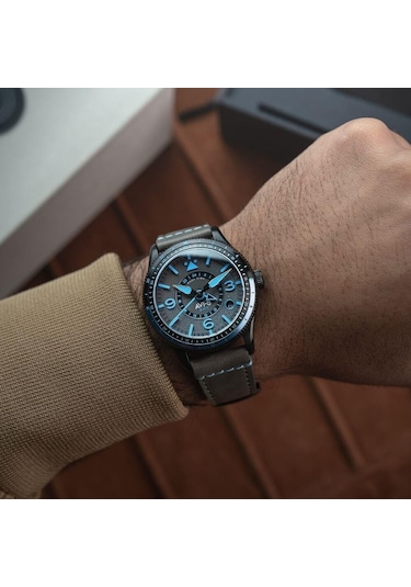Avı-8 Flyboy Airmaster Gmt Av-4128-05 Otomatik Erkek Kol Saati Altın