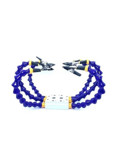 Dancemonkey Esnek Kollu Lehim Tutucu - Alüminyum Alaşım Pcb Tamiri Aleti