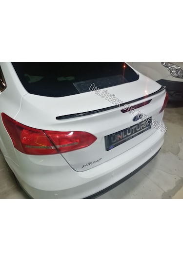 OtoÇizgi Ford Focus 3 - 3.5 - 4 Bagaj Üstü Spoiler Spoyler Piano Black OtoÇizgi