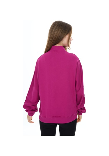 Toontoy Kız Çocuk Baskılı Hırka Kırmızı