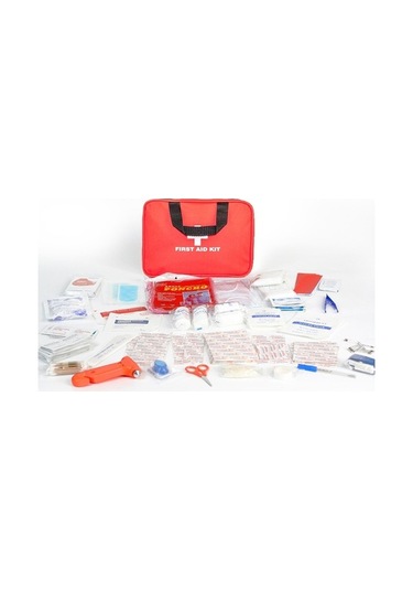 Wondernest 234'ü 1 Arada Taşınabilir Ev Ve Dış Mekan Acil Durum Seti Hayatta Kalma Kutusu Kırmızı