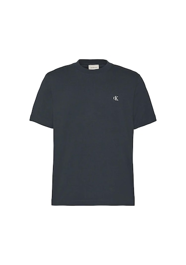 Calvin Klein Erkek Easy Monogram T-shirt-12883 Gri Calvin Klein Erkek Easy Monogram T-shirt-12883 Gri