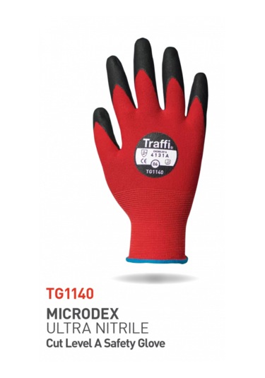 Tg1140 Microdex Ultra Nitrile Kesilme Seviyesi A İş Eldiveni